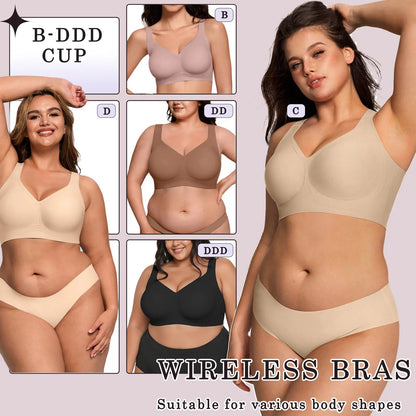 Women's Classic T-Shirt Bra, Jelly Bras