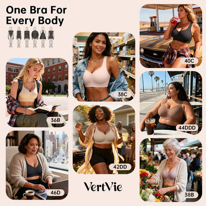 Women's Classic T-Shirt Bra, Jelly Bras