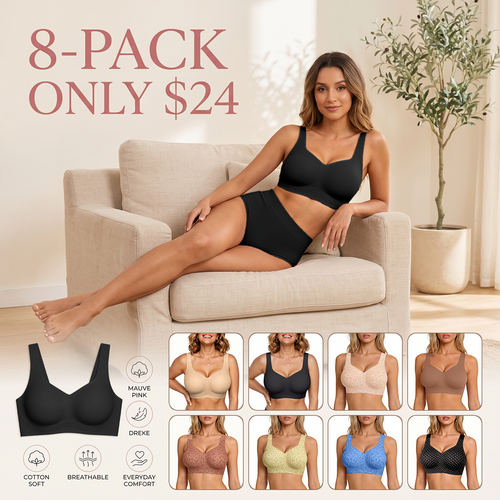 Women's Classic T-Shirt Bra, Jelly Bras